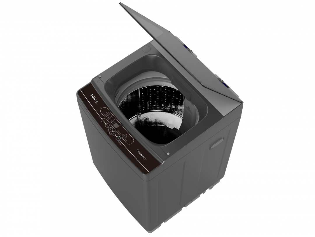 Tcl 16Kg Top Loading Washing Machine With Pump Silver, F116Tls
