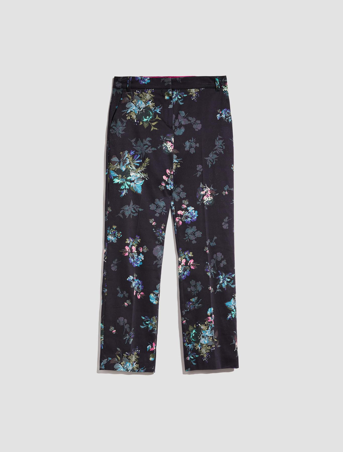 MAX&Co. PAESE LONG TROUSER - NAVY BLUE PATTERN - 9134019603