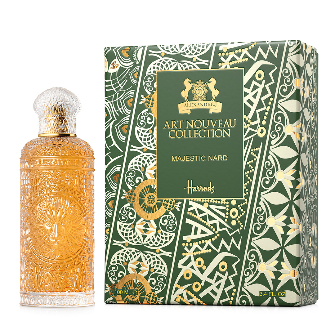 ALEXANDRE J-Art Nouveau Collection Majestic Nard Eau De Parfum 100ml Natural Spray
