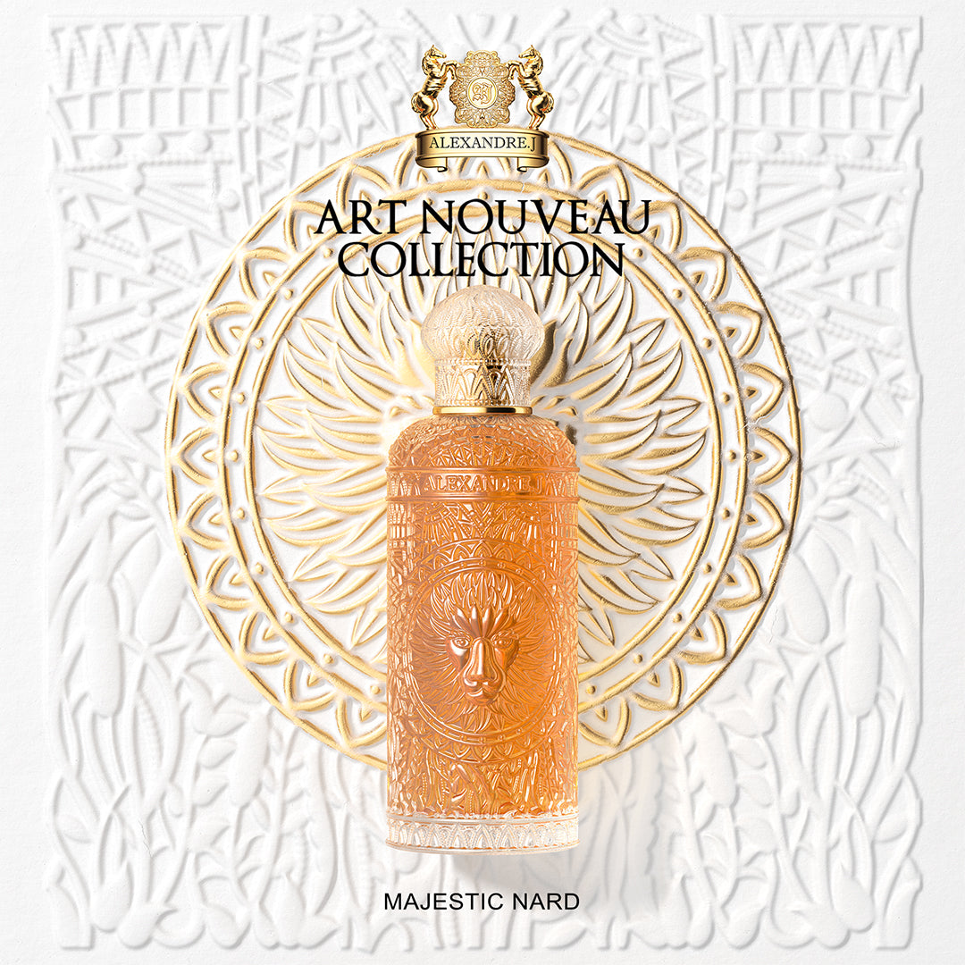 ALEXANDRE J-Art Nouveau Collection Majestic Nard Eau De Parfum 100ml Natural Spray