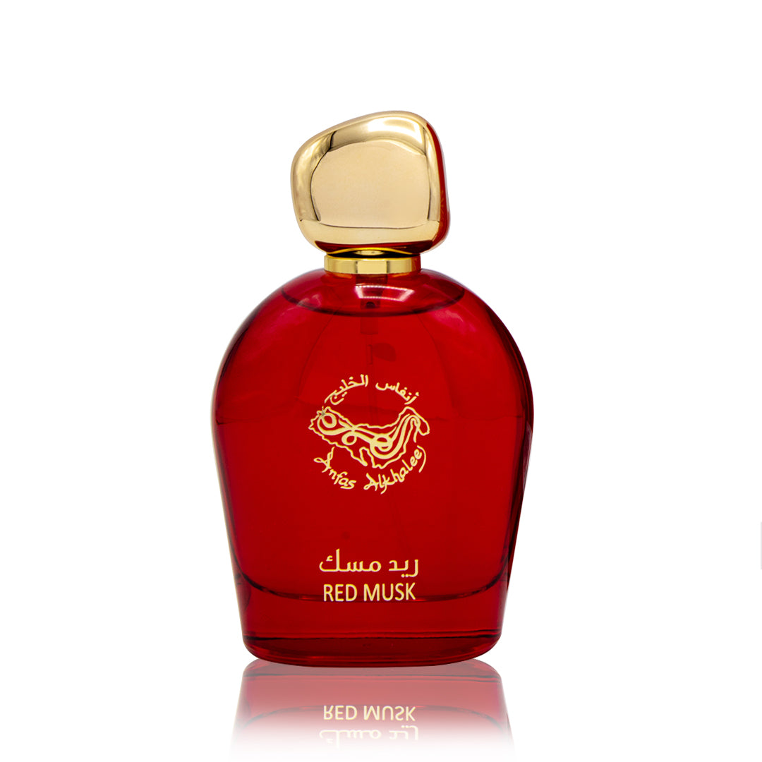 ANFAS ALKHALEEJ-RED MUSK
EAU DE PARFUM 100ml UNISEX NATURAL SPRAY
