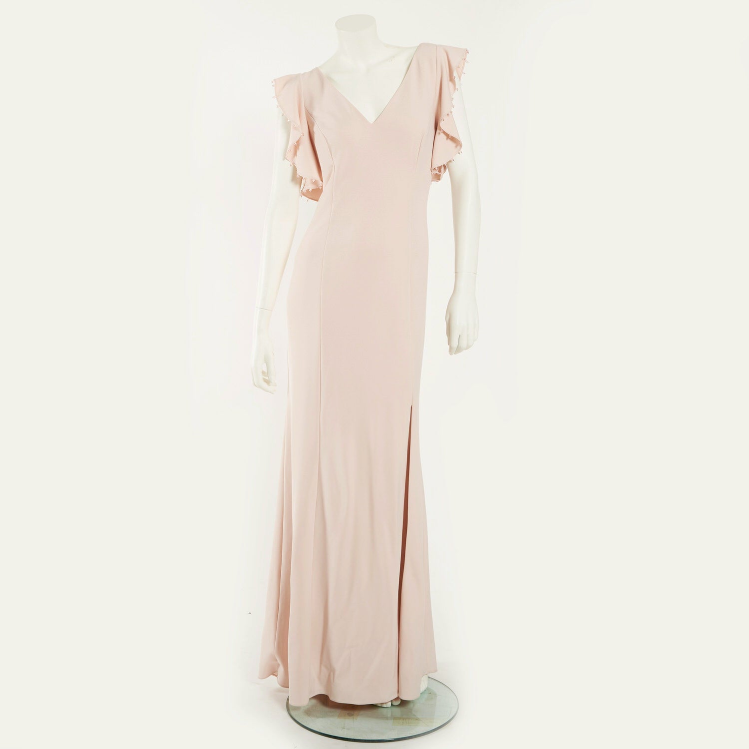 LONG CREPE DRESS