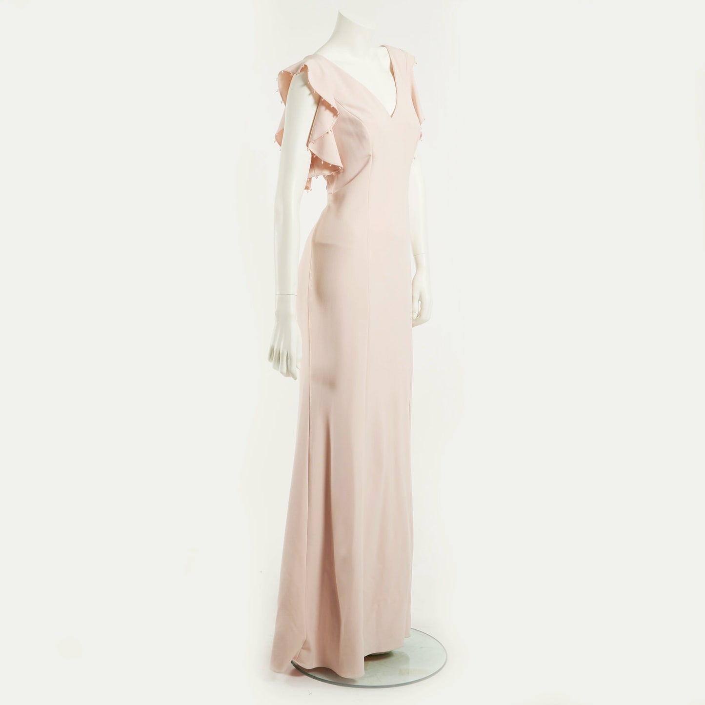 LONG CREPE DRESS
