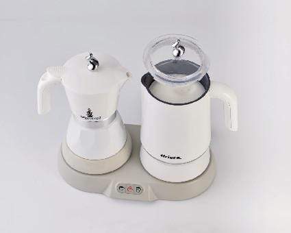 ARIETE BREAKFAST STATION KETTLE/FOAMER WHITE 1344
