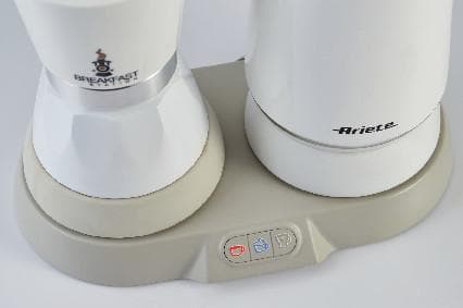ARIETE BREAKFAST STATION KETTLE/FOAMER WHITE 1344