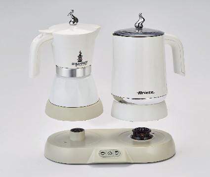ARIETE BREAKFAST STATION KETTLE/FOAMER WHITE 1344