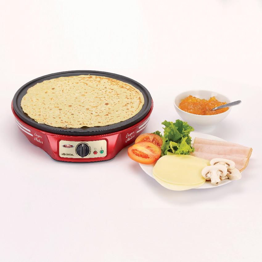 ARIETE PARTY TIME CREPE MAKER, RED, 183