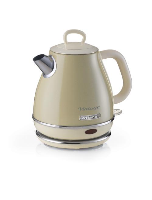ARIETE VINTAGE KETTLE 1L CREAM/BEIGE, 2868-BG