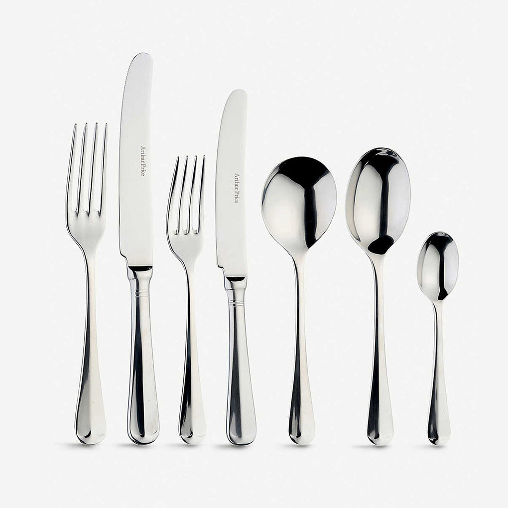 ARTHUR PRICE RATTAIL 58PC SS CUTLERY CANTEEN