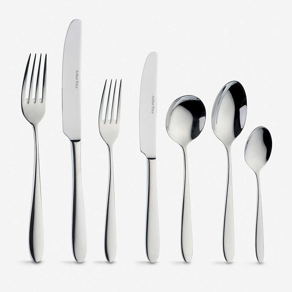 ARTHUR PRICE WILLOW 44PC SS CUTLERY CANTEEN