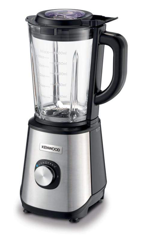 Kenwood 1.5l Glass Blender With Mill 1000w Black/Silver, BLM45.720SS