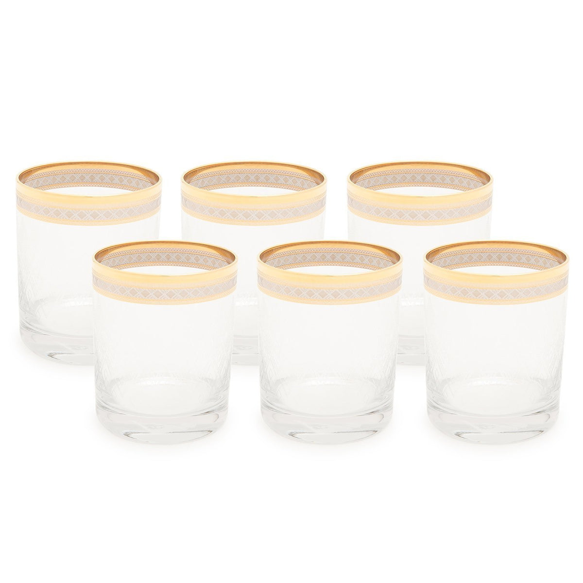 Combi Morven Tumbler Set - Gold, 260 ml, Short, 6 Piece - G751GP/27/1