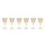 Combi Annette Goblet Set - Amber, 260 ml, Large, 6 Piece - G789/1Z-AM/96