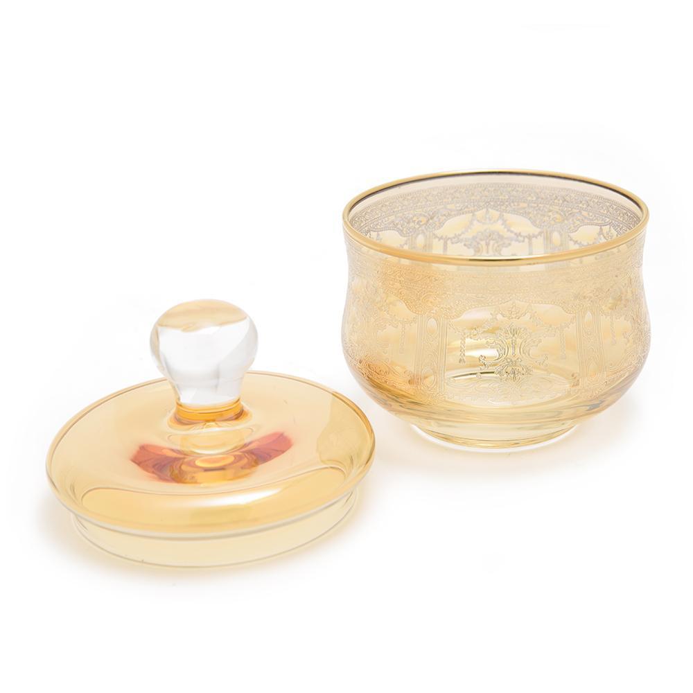 Combi Annette Sugar Bowl - Amber - G789/1Z-AM/NR3 - Jashanmal Home