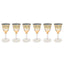 Combi Geneva Goblet Set - Amber and Green, 190 ml, Small, 6 Piece - G694Z-AMGRN/97