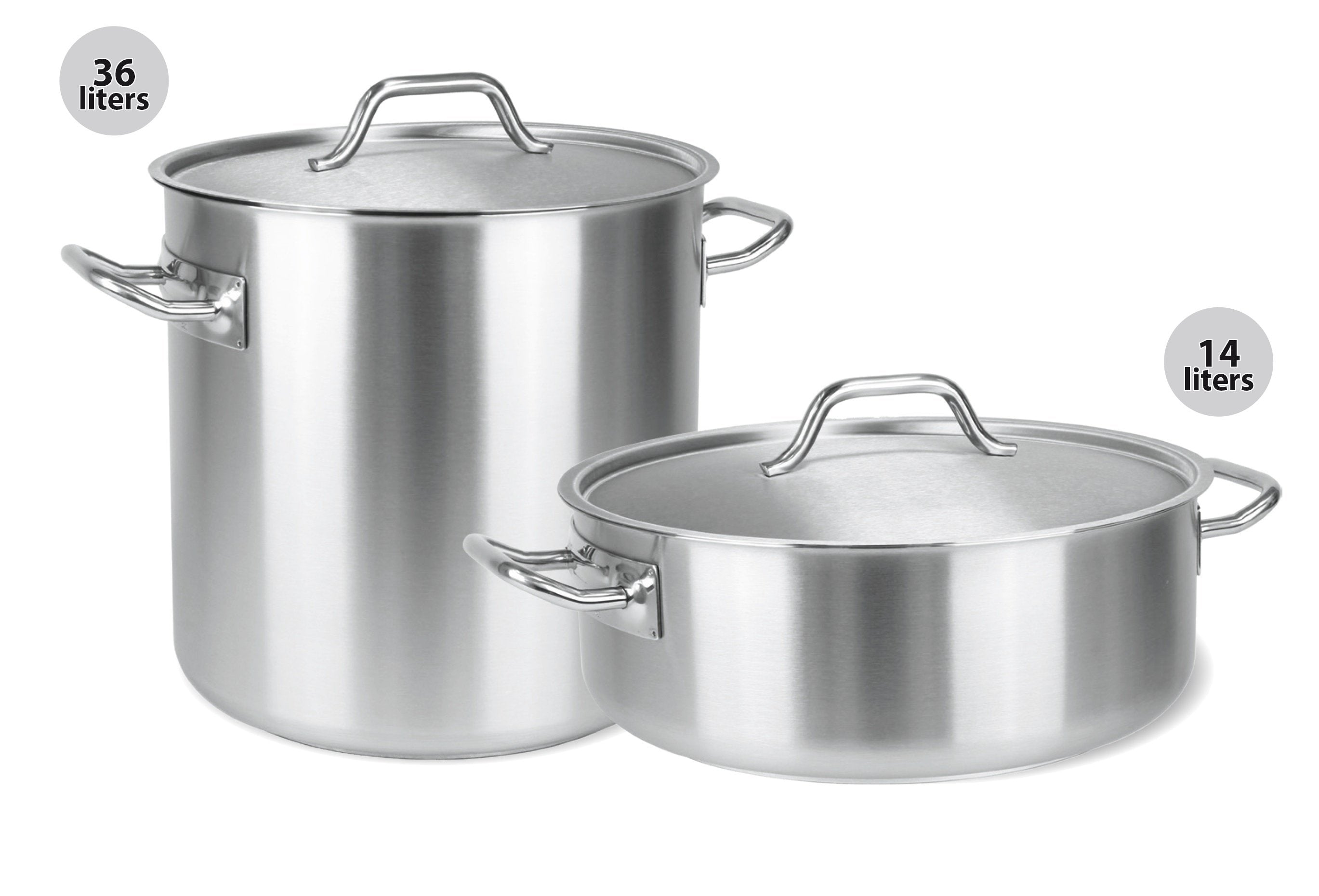 Buy Cristel Sas Castel Pro Stainless Steel Stewpan and Stockpot Set ...