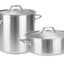 Cristel Sas Castel Pro Stainless Steel Stewpan and Stockpot Set with Lids - 36 cm - R36SK-M36SKK36I