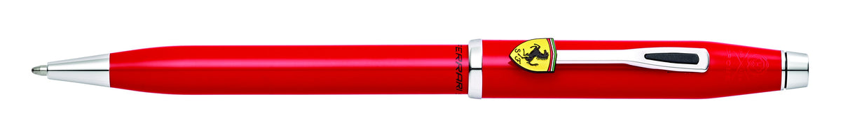 CROSS CENTURY II FERRARI GLOSSY ROSSO CORSA RED LACQUER BALLPOINT PEN FR0082WG-120