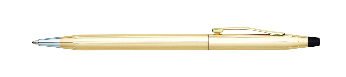 CROSS CLASSIC CENTURY 10KT GOLD FILLED GOLD BALLPOINT PEN 4502
