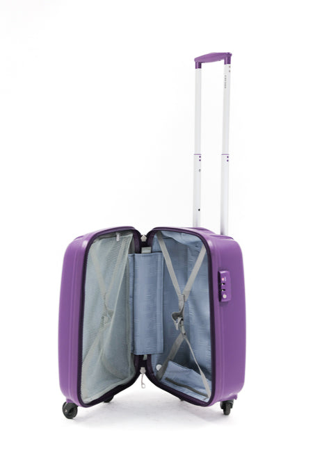 Delsey Paris Zippe 55cm Purple Luggage