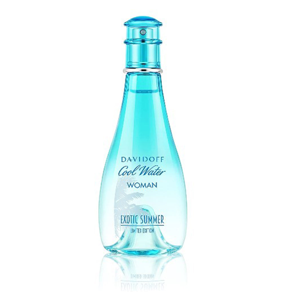 DAVIDOFF COOLWATER WOMEN EXOTIC SUMMER 2016 EDITION EAU DE TOILETTE 100ml NATURAL SPRAY