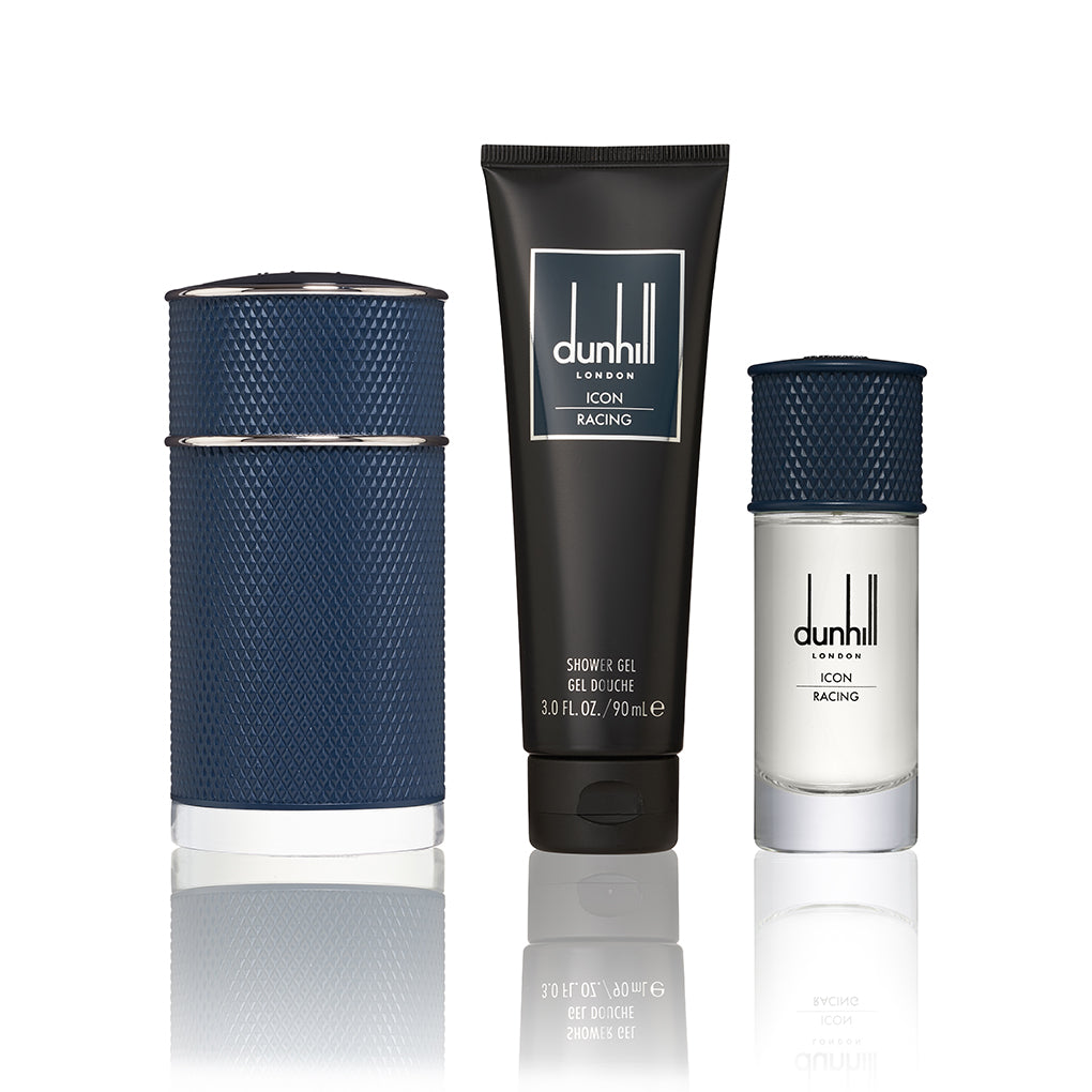 DUNHILL ICON RACING BLUE-FOR MEN
2020 HOLIDAY GIFTSETS 100ml EAU DE PARFUM+90ml SHOWER GEL+30ml TRAVEL SPRAY