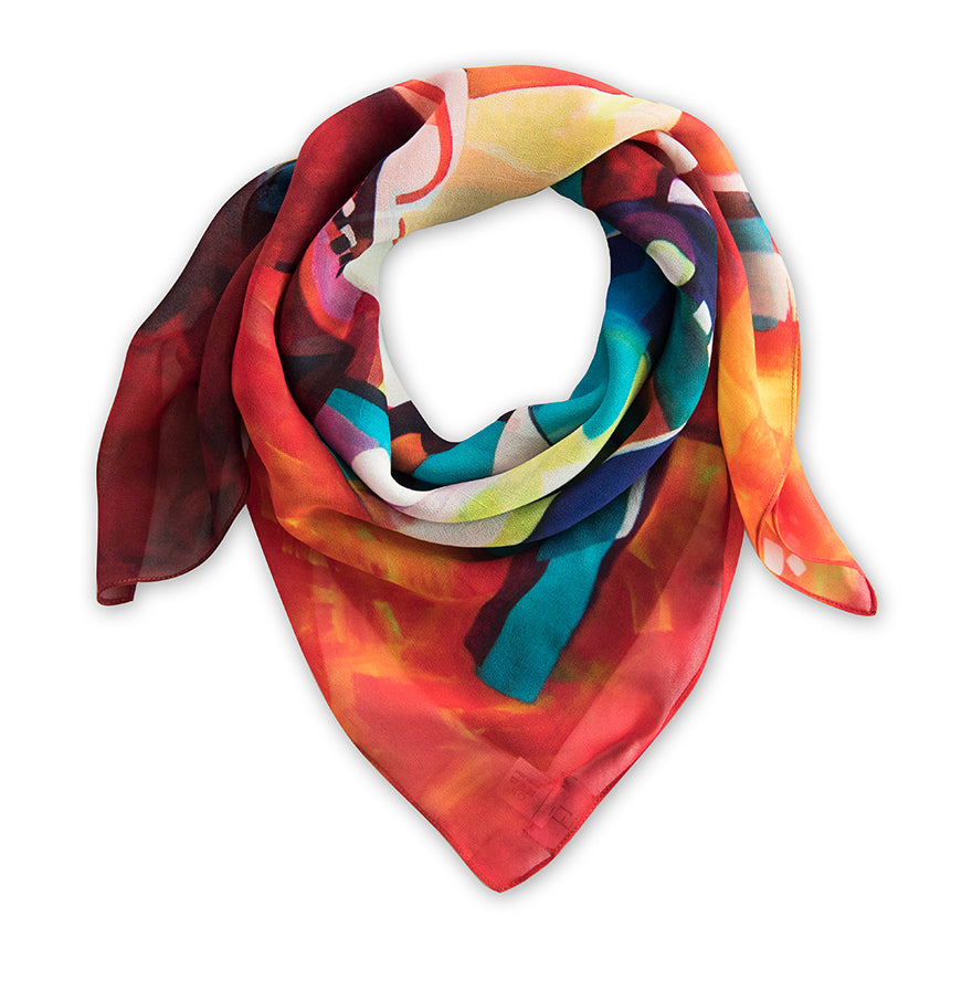 Ella Viscose Geogreete Scarf - EISS18SCV047