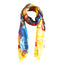 Ella Saffron Wool Lurex Long Scarf - EISS18SCV010