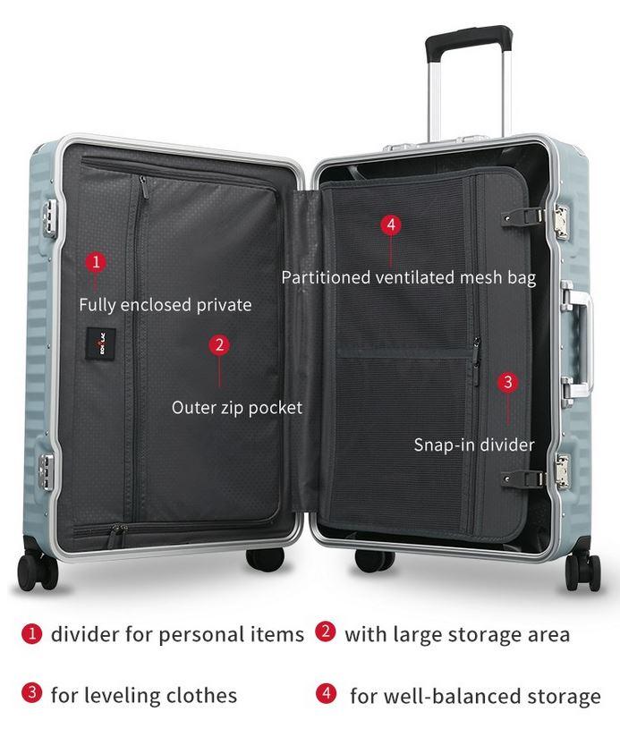 Trolley Luggage Bh Pc Bag ECHOLAC PC183E CELESTRA 28 TROLLEY SLATE