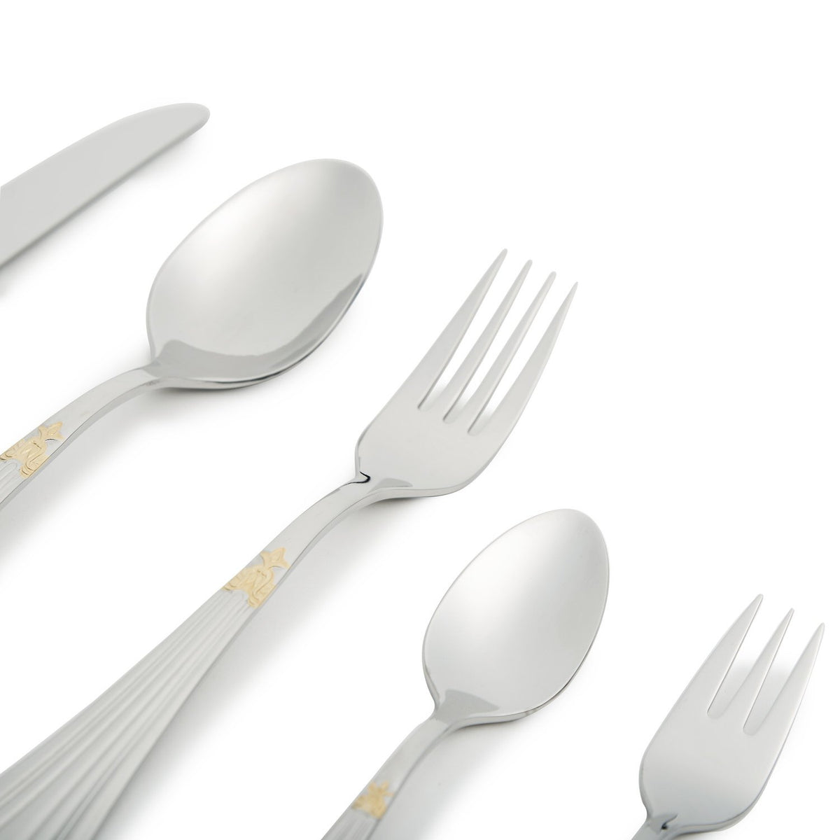 LENORE ONE SIDE GOLDPLATED 68PC CUTLERY SET - GL200/GPBX - GL200/GPBX