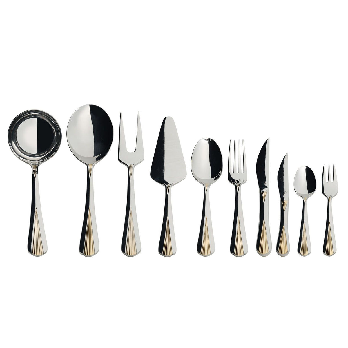 EAVAN ONE SIDE GOLDPLATED 68PC CUTLERY SET - GL225/GPBX - GL225/GPBX