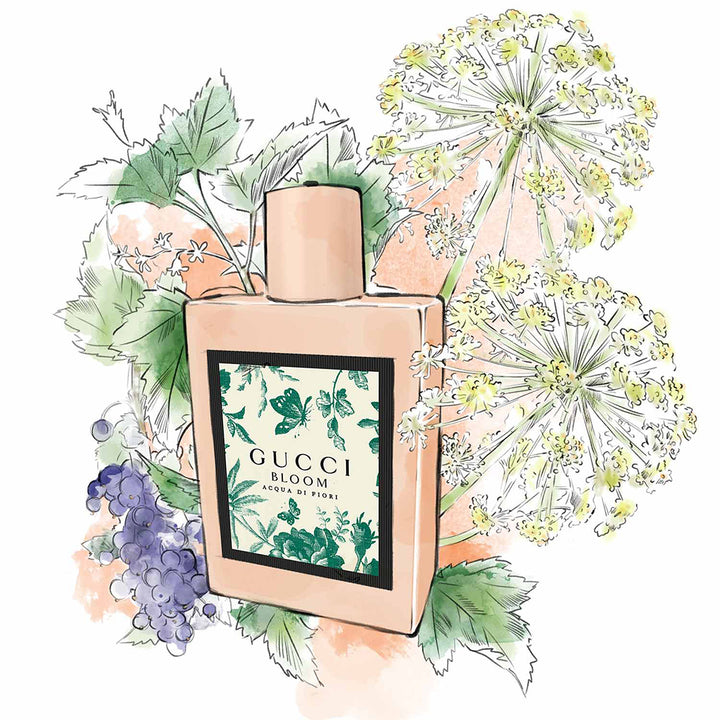 香水(女性用) GUCCI BLOOM GOCCE DI FIORI EDT 100ml Gucci Bloom Gocce di Fiori Eau de Toilette, 3.3-oz. - Macy's