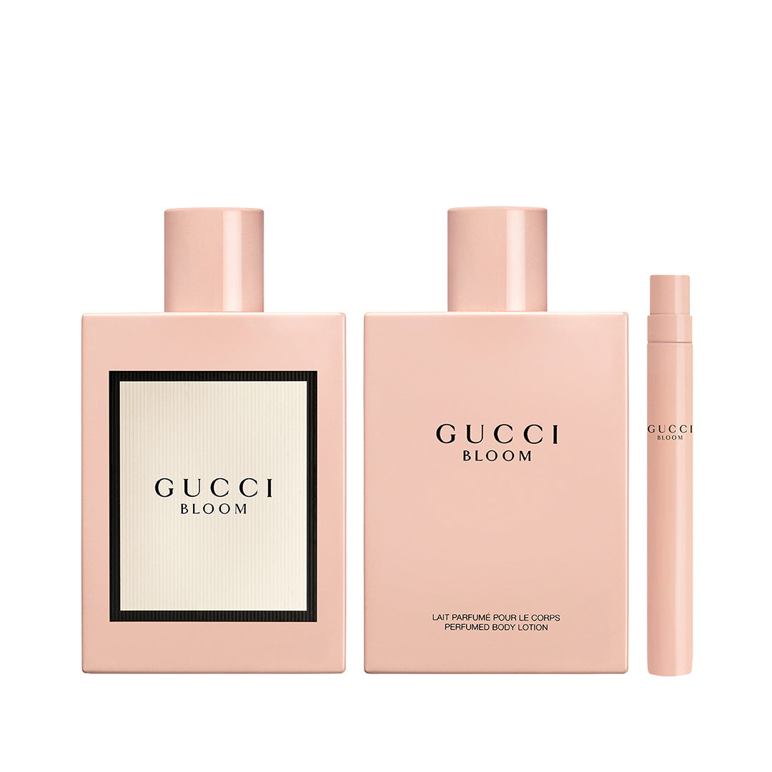 Gucci Bloom EDP Giftset  (EDP 100ml+Body Lotion 100ml+ Pen Spray 10ml)