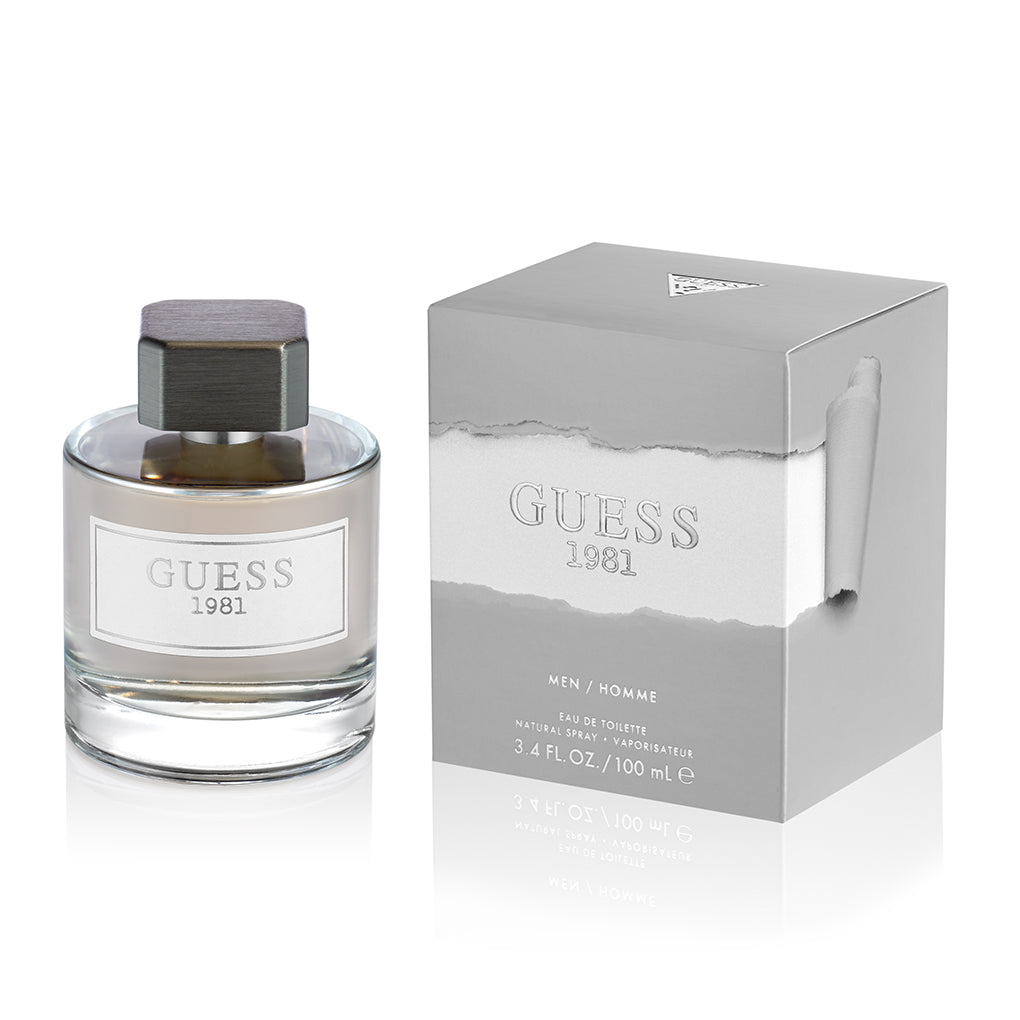 Guess 1981 For Men Eau De Toilette 100Ml Natural Spray