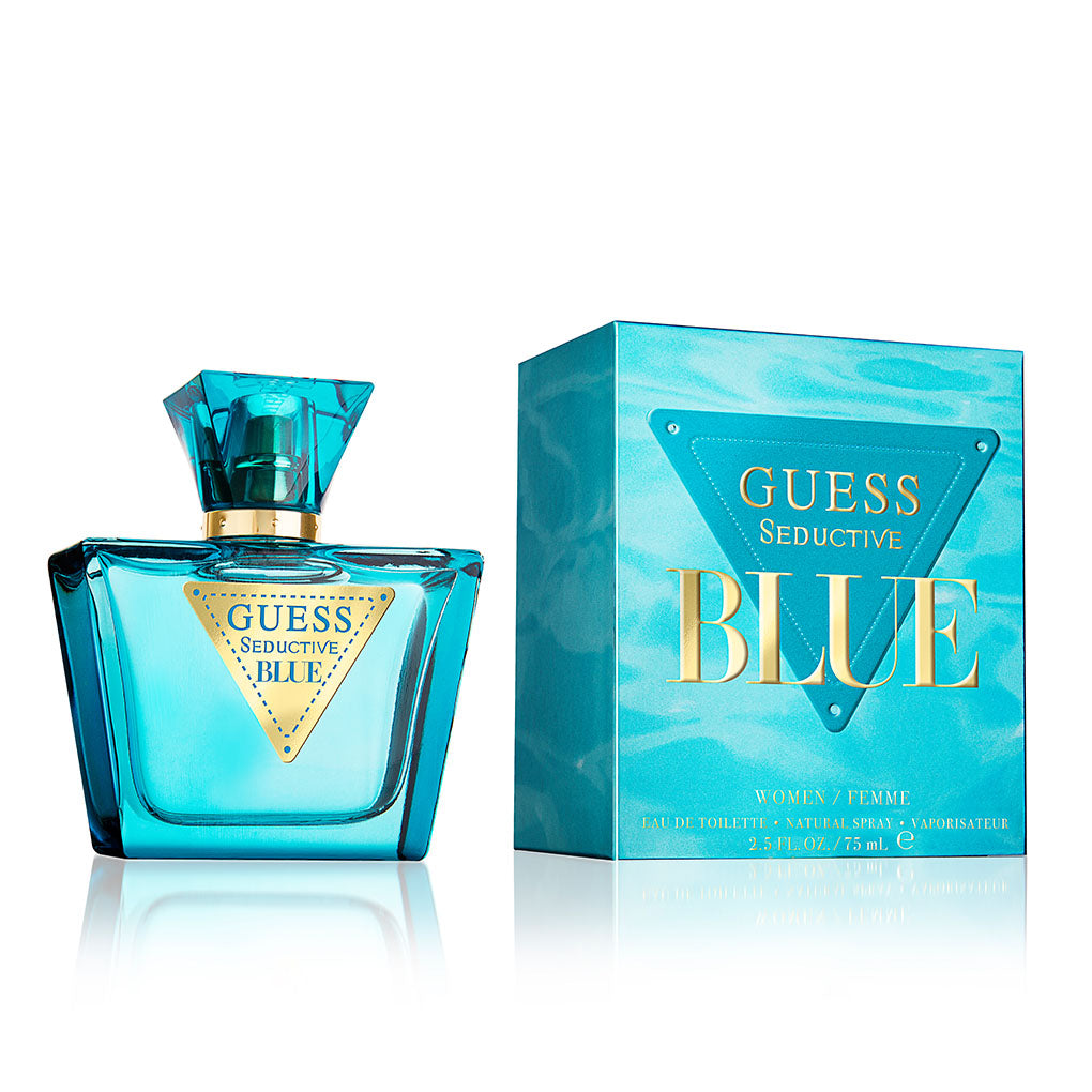 GUESS SEDUCTIVE BLUE EAU DE TOILETE FOR WOMEN 75ML NATURAL SPRAY