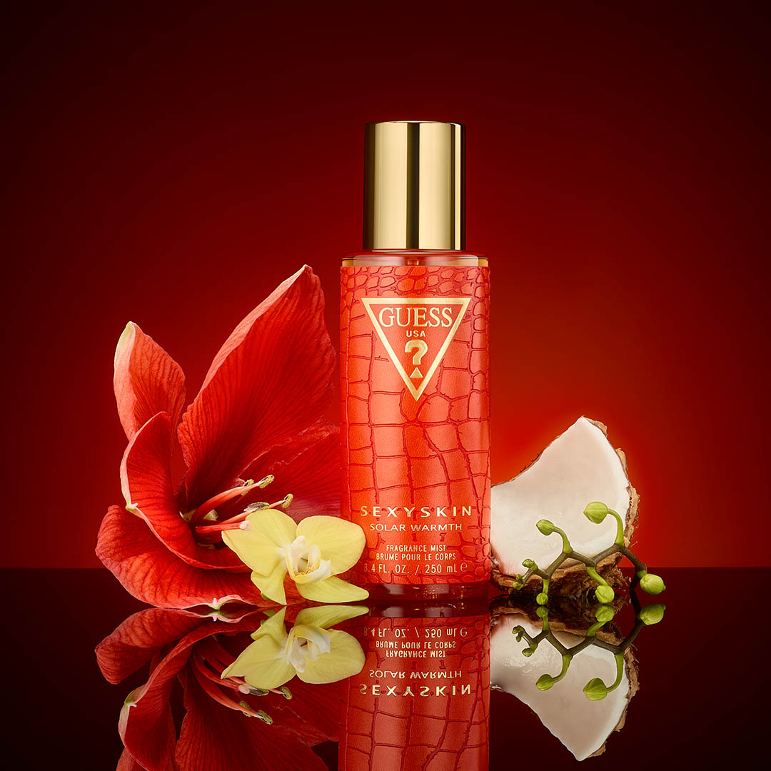 GUESS SEXY SKIN SOLAR WARMTH ORANGE FRAGRANCE MIST 250ML NATURAL SPRAY