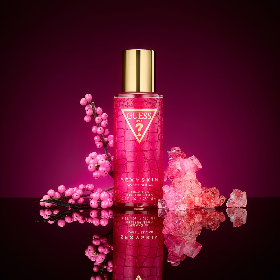 GUESS SEXY SKIN SWEET SUGAR PINK FRAGRANCE MIST 250ML NATURAL SPRAY