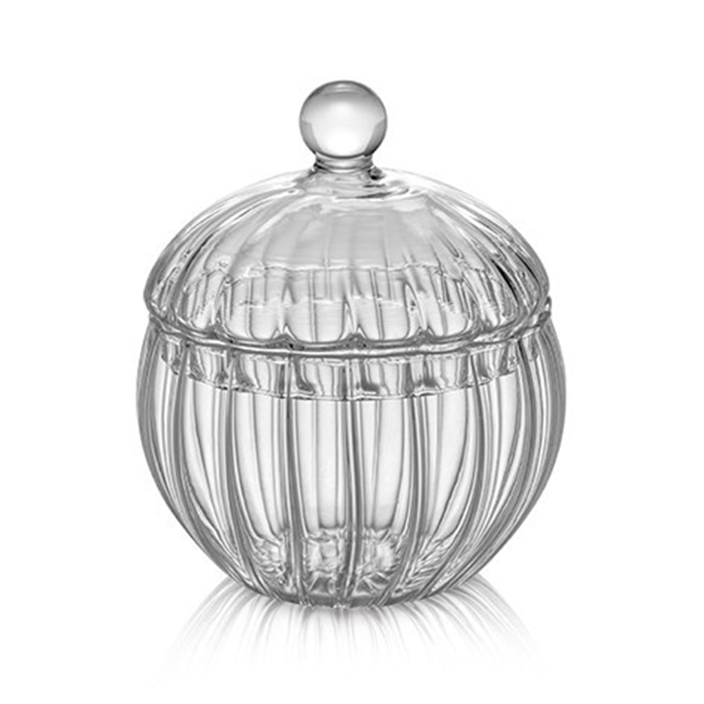 COFFEE & TEA SUGAR BOWL CLEAR CL.25