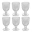 SPECIAL SET 6 GOBLET CLEAR CL.30
