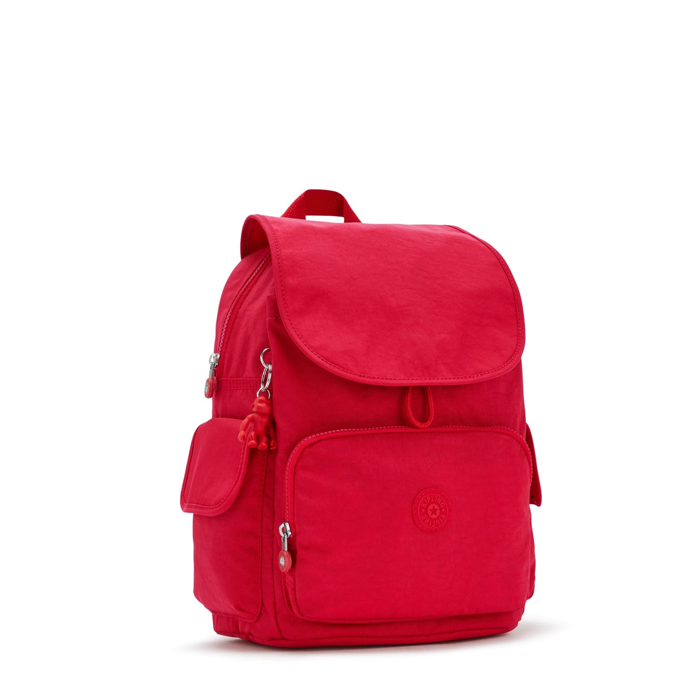 Kipling-City Pack-Medium Backpack-Red Rouge-12147-Z33