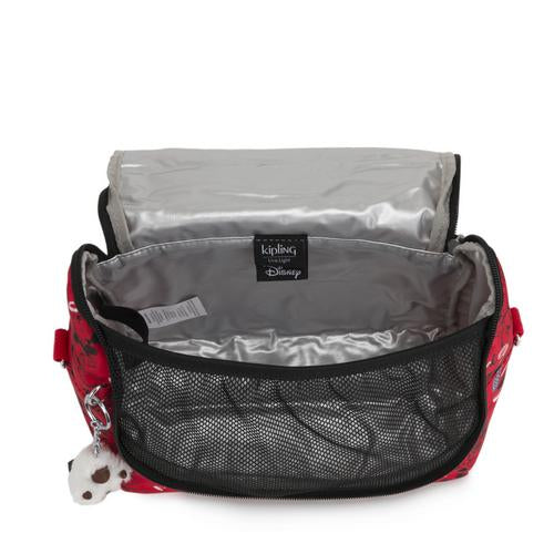 Kipling-D Kichirou-Large lunchbag (with trolley sleeve)-Sketch Red-I0003-6CC