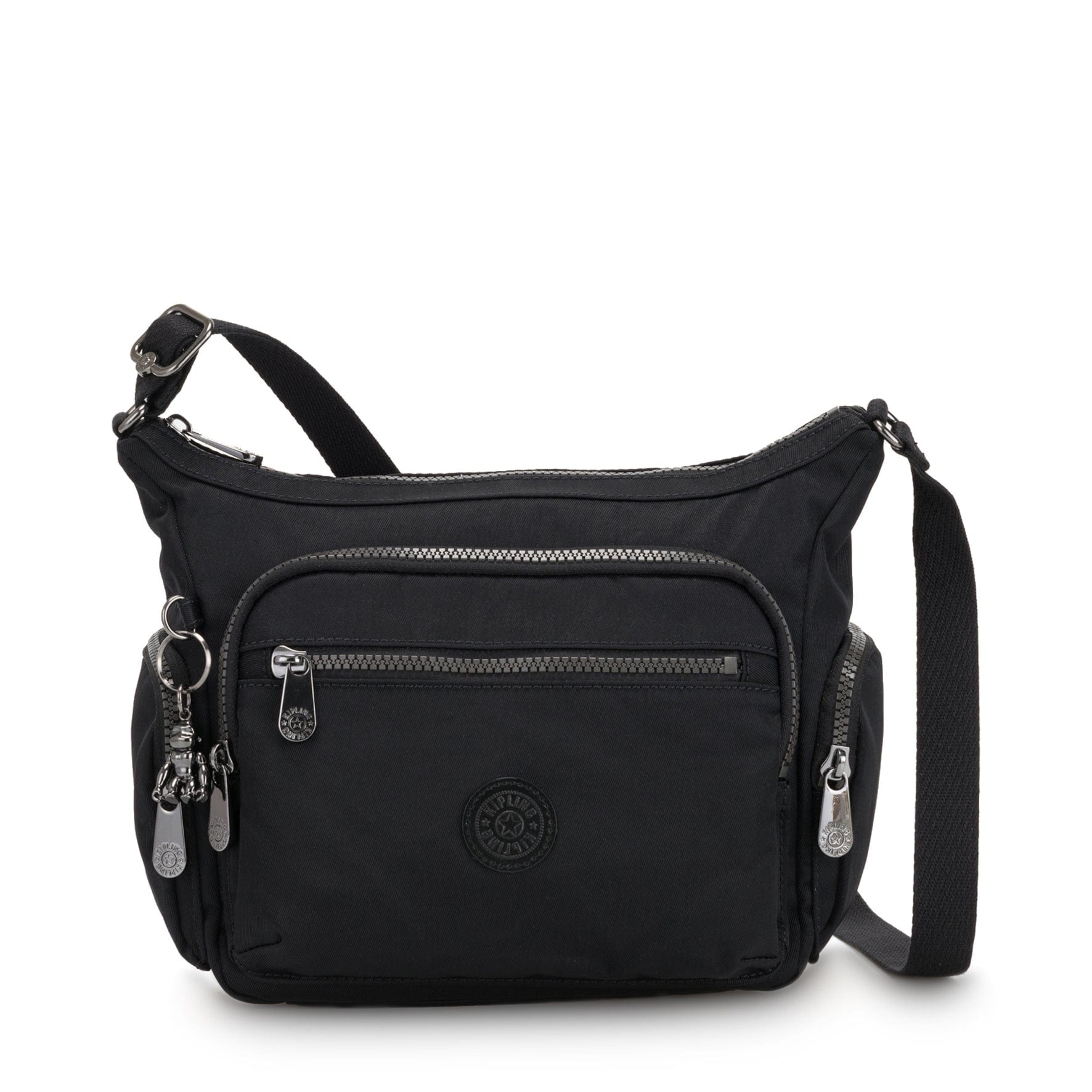KIPLING-Gabbie S-Small crossbody-Rich Black-I2536-53F