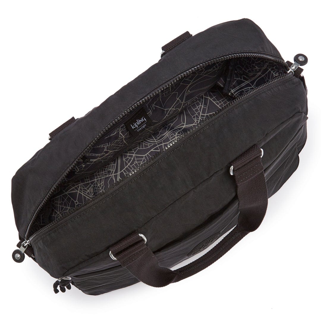 KIPLING-DENY-Medium weekender (with removable strap)-Black Noir-I3150-P39