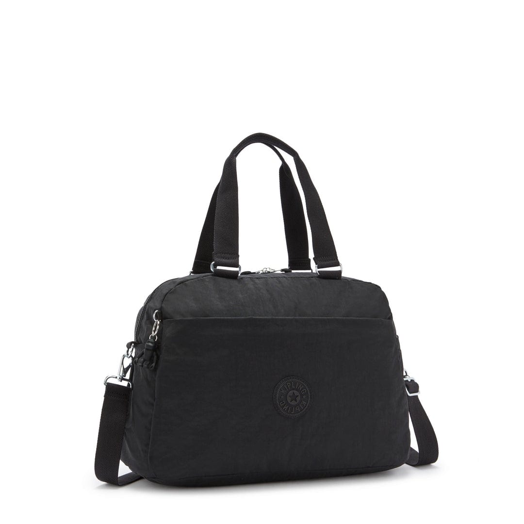KIPLING-DENY-Medium weekender (with removable strap)-Black Noir-I3150-P39