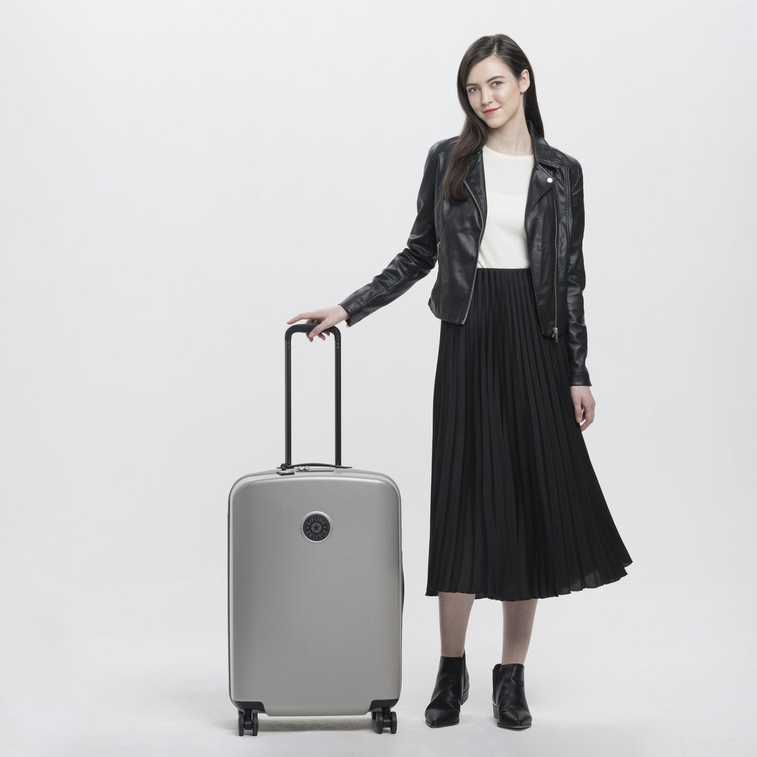 Kipling-Curiosity M-Medium Hardshell Spinner Suitcase-Metallic Glow-I3158-48I