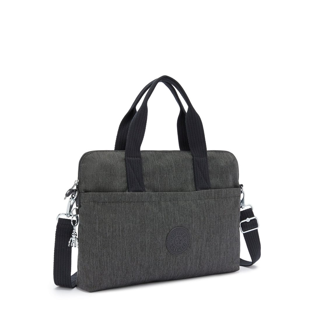 KIPLING-ELSIL-Working Bag (With Removable Shoulderstrap)-Black Peppery-I3620-78S