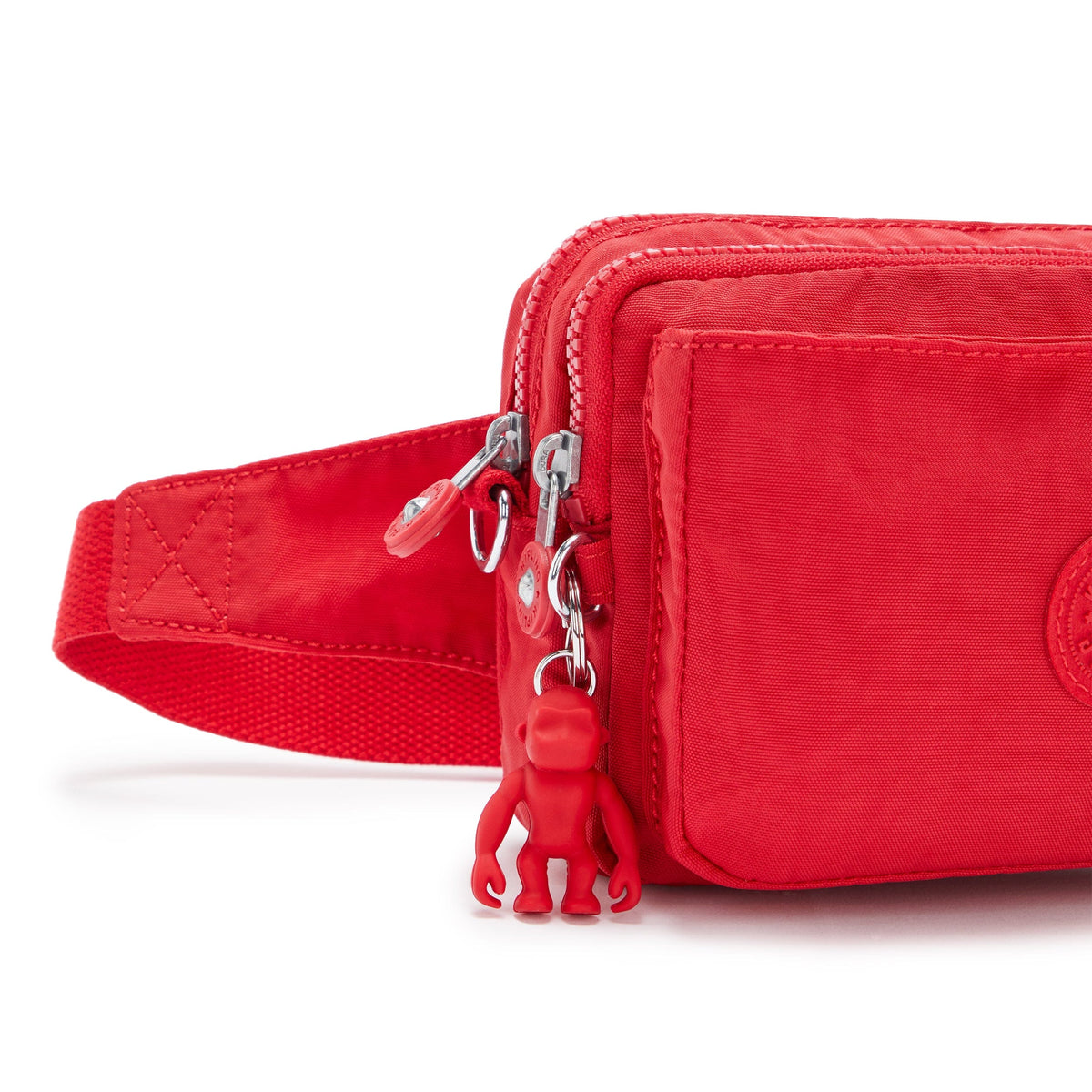 Kipling-Abanu Multi-Small Crossbody Convertible To Waistbag (With Removable Straps)-Red Rouge-I3795-Z33