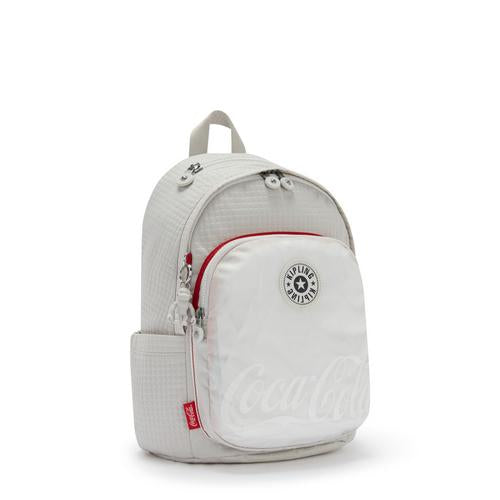 KIPLING-Delia-Medium backpack-Coca Cola White Bone-I5032-W72 - I5032-W72