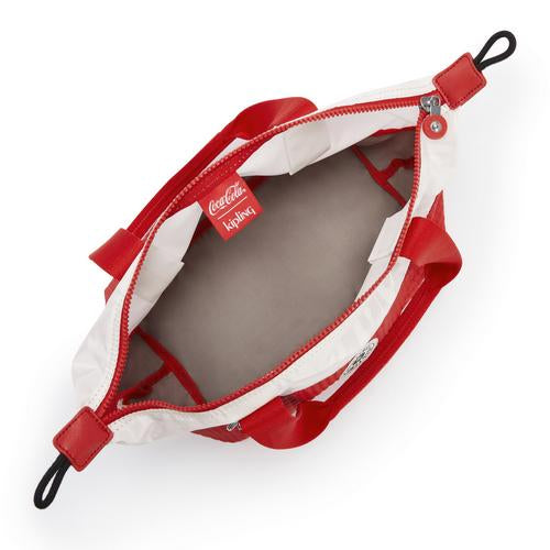 KIPLING-Art Mini-Mini Tote with Adjustable Shoulder Strap-Coca Cola Wild Red-I6656-0EV - I6656-0EV