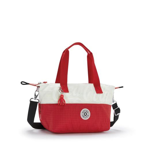 KIPLING-Art Mini-Mini Tote with Adjustable Shoulder Strap-Coca Cola Wild Red-I6656-0EV - I6656-0EV
